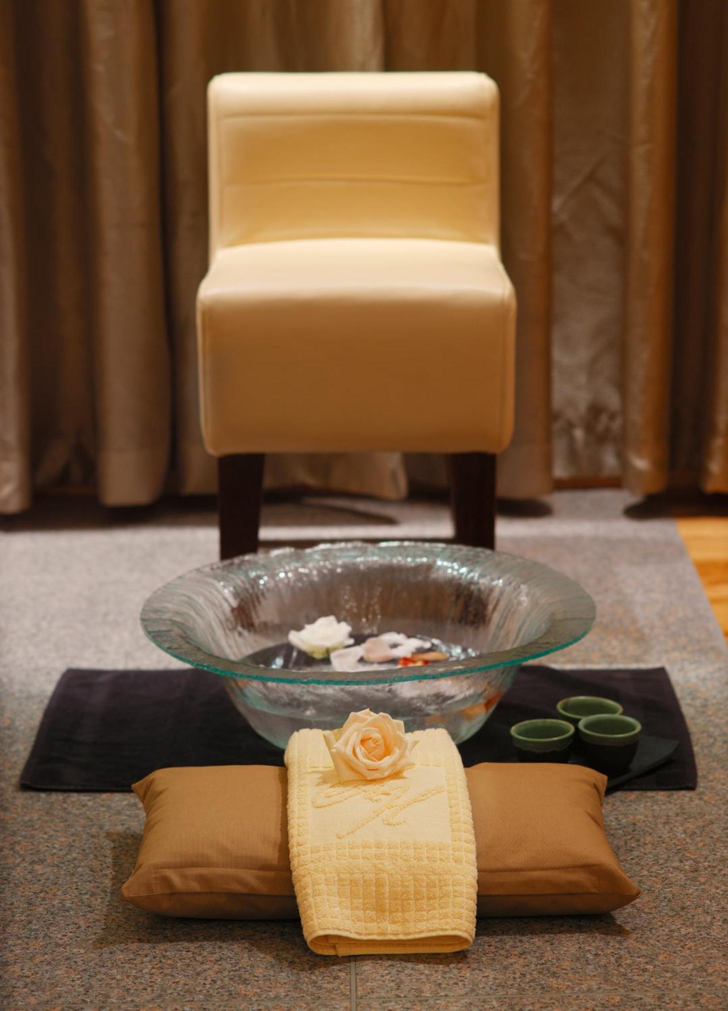 Aghadoe Heights Hotel & Spa キラーニー エクステリア 写真 A foot bath